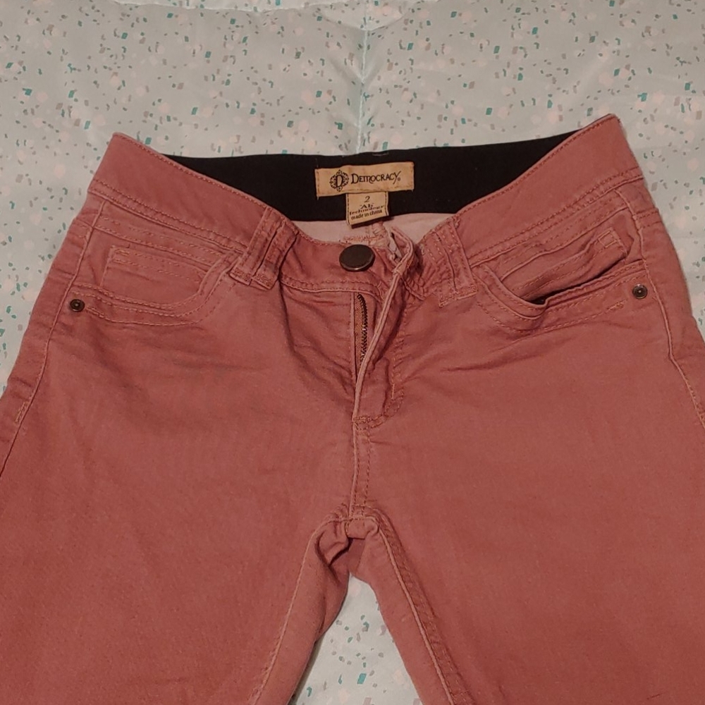 Mauve Democracy Jeans